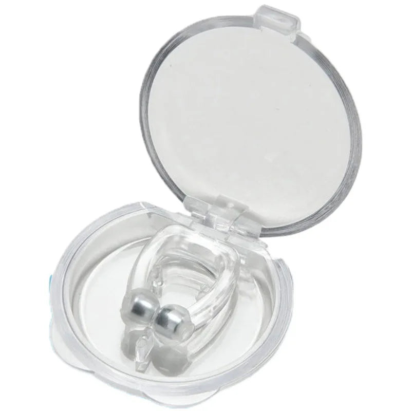 Anti Snoring Device Nose Clip vent blocker Silicone Snore Stop ring silent snore sleep Aid Night Sleeping Apnea Guard Night