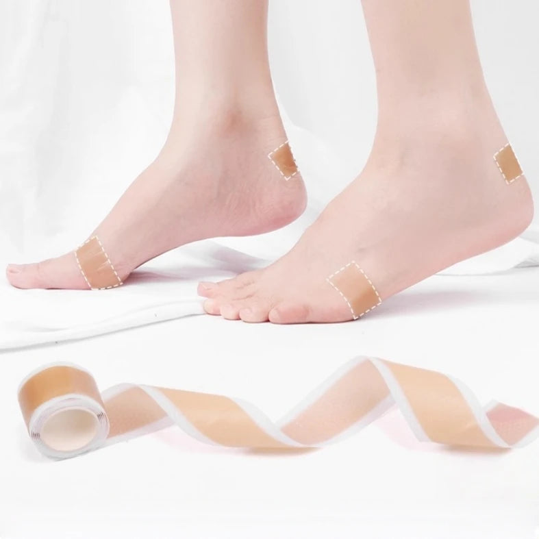 Silicone Gel Heel Stickers Heel Protector Biomimetic Anti Pain Relief Foot Care Products Multifunctional Invisible Heel Inserts