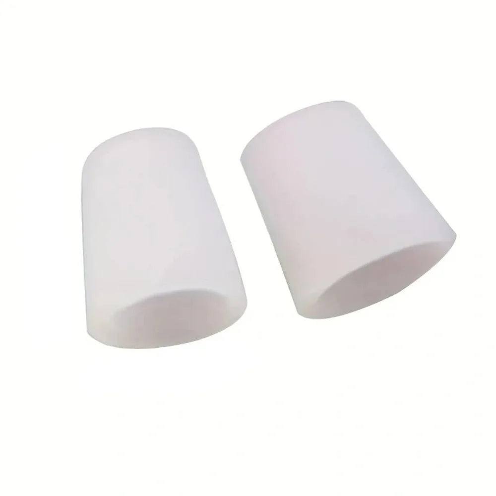 1/2/5 Pair Breathable Orthotics Silicone Toe Protector Anti-abrasion And Anti-pain Separation Thumb Sleeve For Foot Care