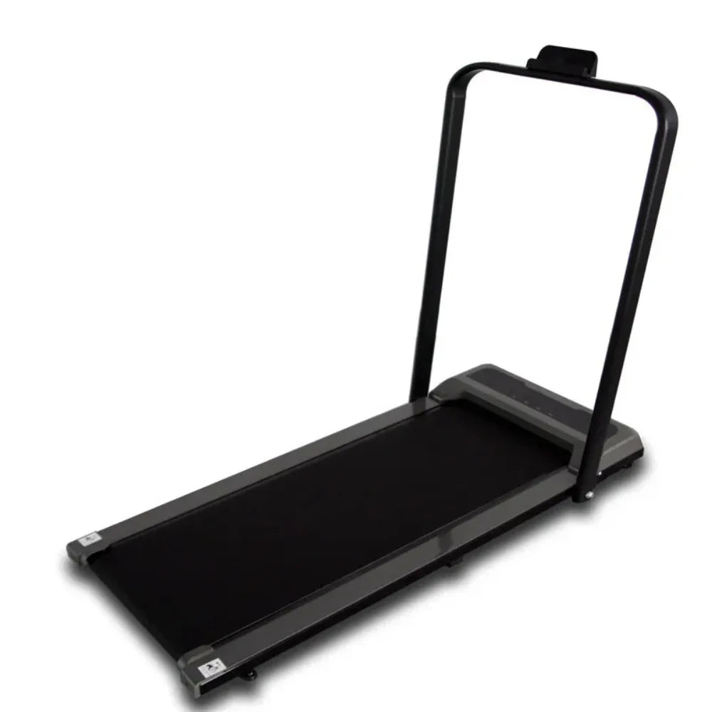 Small Fitness Equipment for Home Use, Flat Electric Treadmill, Silent, Installation-free, Foldable, and With A Walking Mat