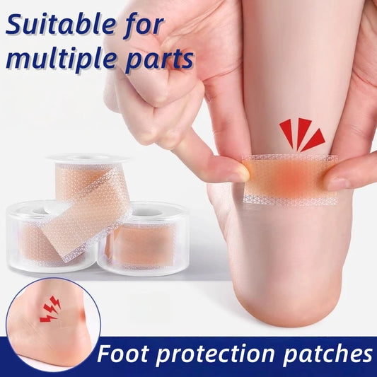 Silicone Gel Heel Stickers Heel Protector Biomimetic Anti Pain Relief Foot Care Products Multifunctional Invisible Heel Inserts